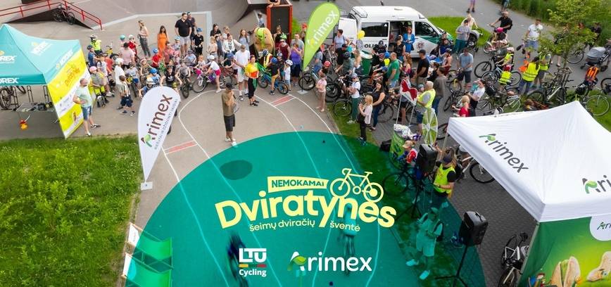 Šeimų dviračių šventė