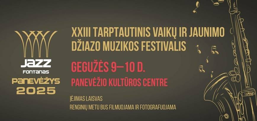 XXIII tarptautinis vaikų ir jaunimo džiazo festivalis „Jazz fontanas“