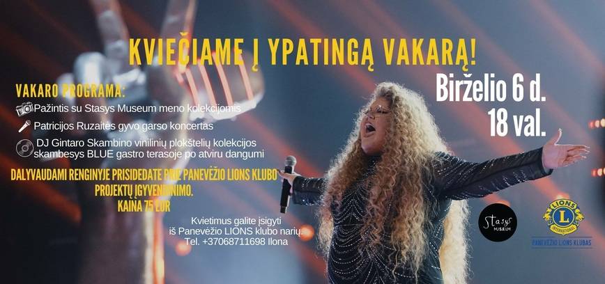Bendrystės, meno ir muzikos vakaras
