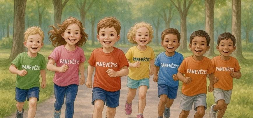 Bėgam už vaikystę be rūpesčių