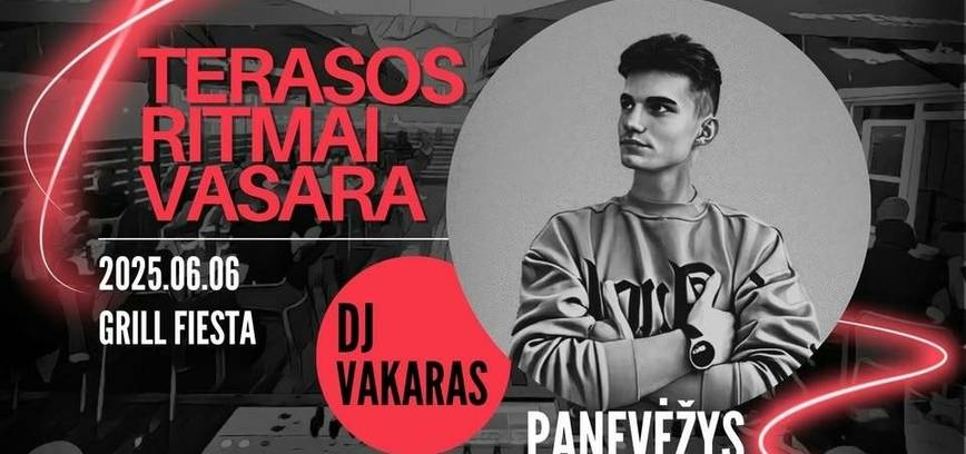 Terasos ritmai vasara