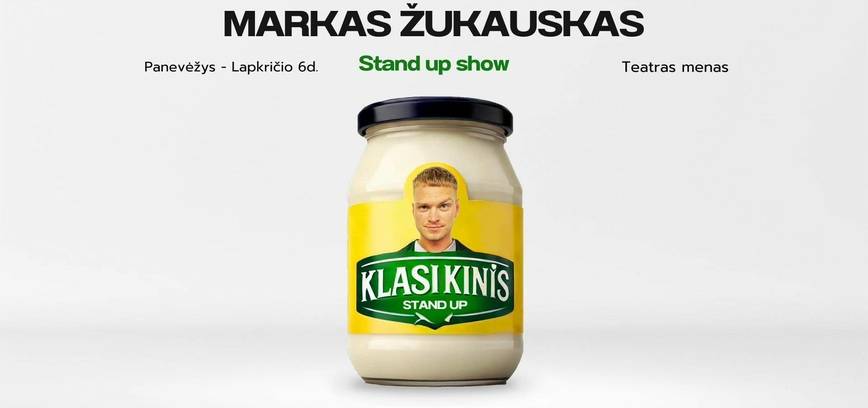 Markas Žukauskas „Klasikinis“ stand up