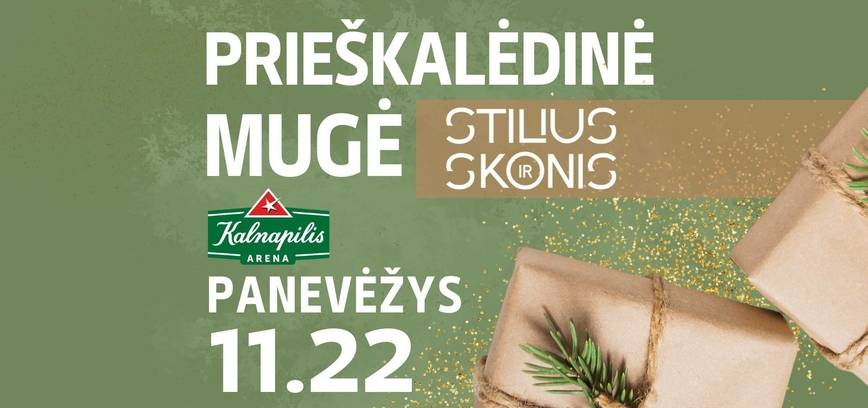 STILIUS IR SKONIS prieškalėdinė mugė