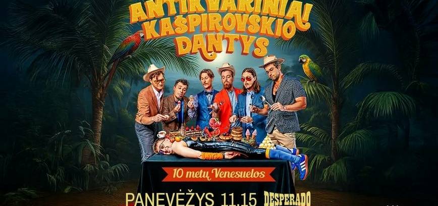 „Antikvariniai Kašpirovskio dantys“ konceras