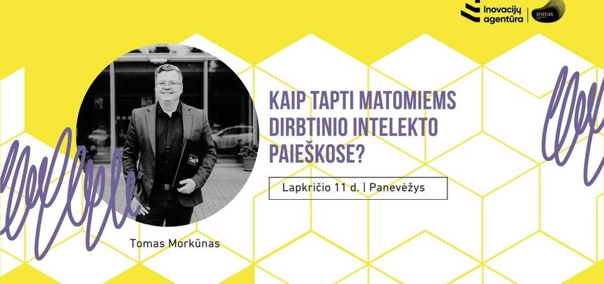 Praktiniai mokymai „Kaip tapti matomiems dirbtinio intelekto paieškose?“