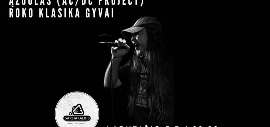 Ąžuolas Stanevičius-„AC/DC projektas“ koncertas