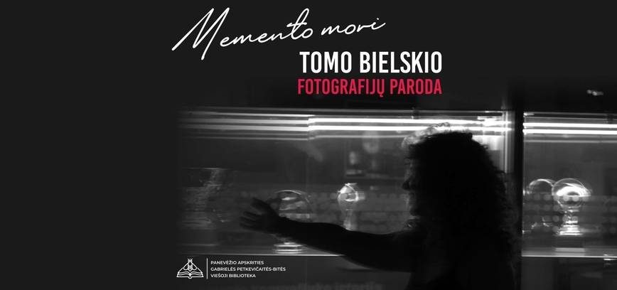 Tomo Bielskio fotografijų parodos „Memento mori“ atidarymas