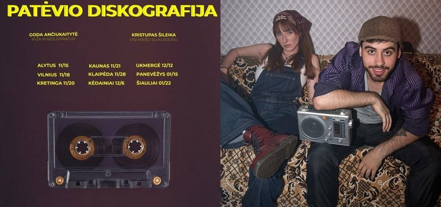 Stand Up vakaras „Patėvio Diskografija“