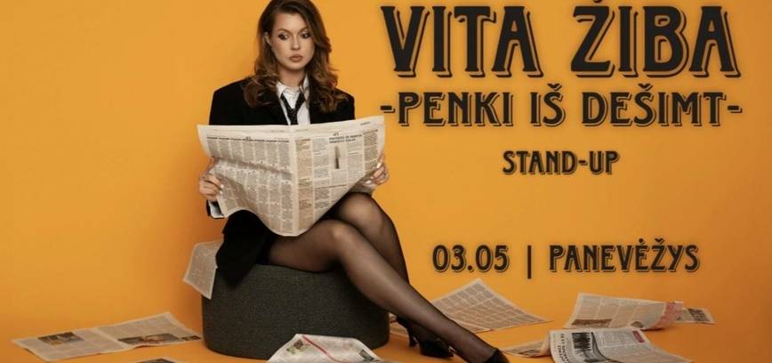 Vita Žiba stand-up „5 iš 10“