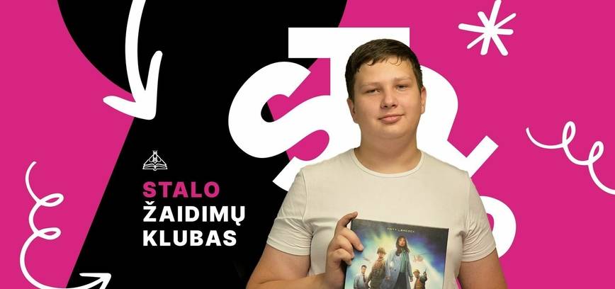 Stalo žaidimų klubas su Tomu