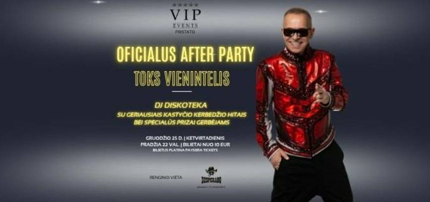 Oficialus Kastyčio Kerbedžio koncerto AFTER PARTY