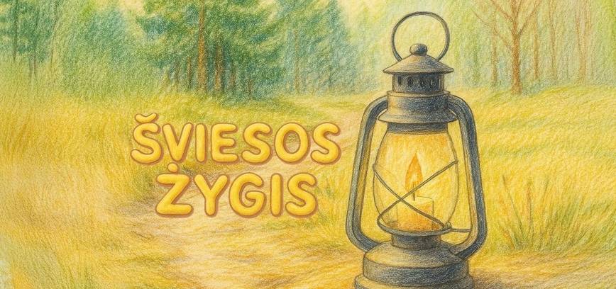 „Šviesos žygis“ Krekenavos regioniniame parke