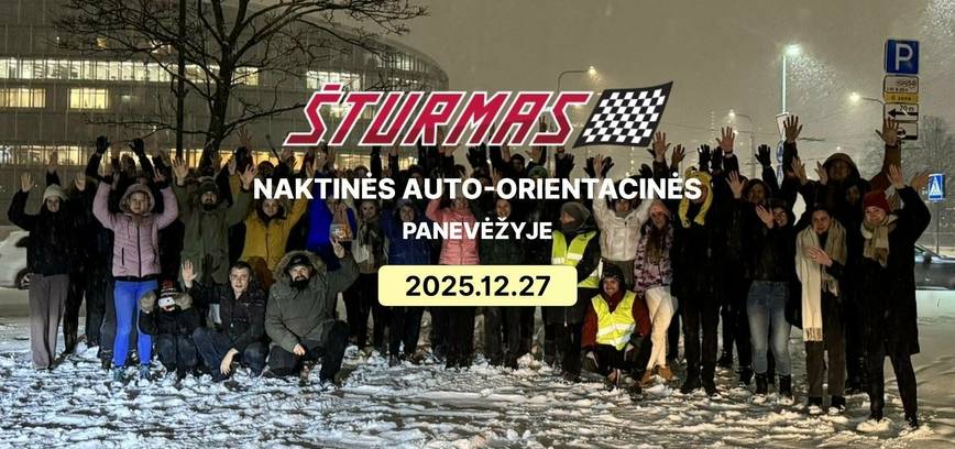 Automobilių orientacinės varžybos „Šturmas“