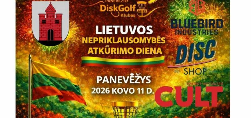 Lietuvos nepriklausomybės atkūrimo dienos diskgolfo turnyras 