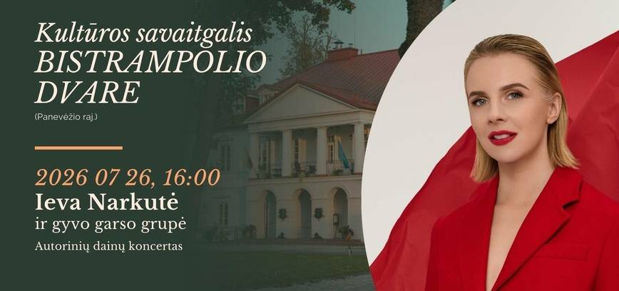 Ievos Norkutės ir gyvo garso grupė koncertas
