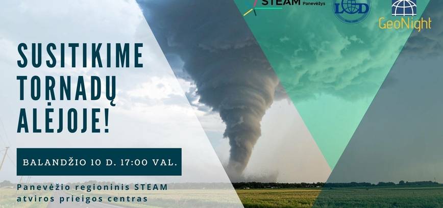 „Geonight“ 2026 – susitikime tornadų alėjoje!