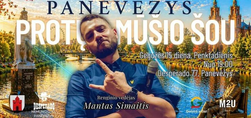 „Protų mūšio šou“