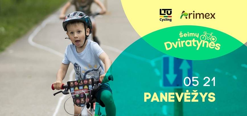 „Dviratynės“ Panevėžyje – dviračių šventė visai šeimai