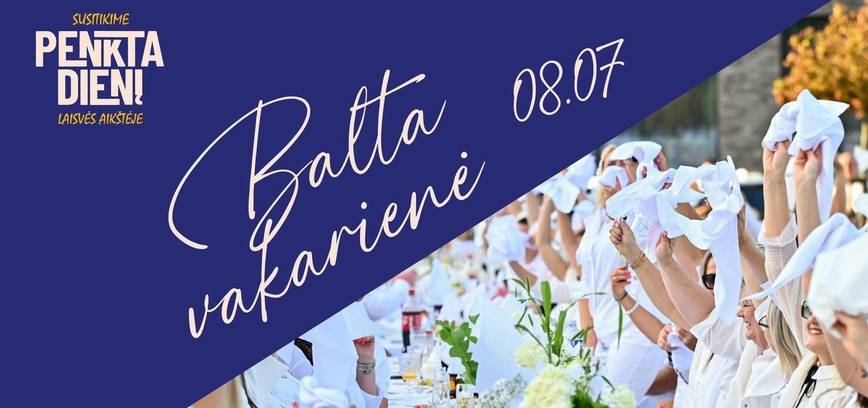 Balta vakarienė Panevėžyje