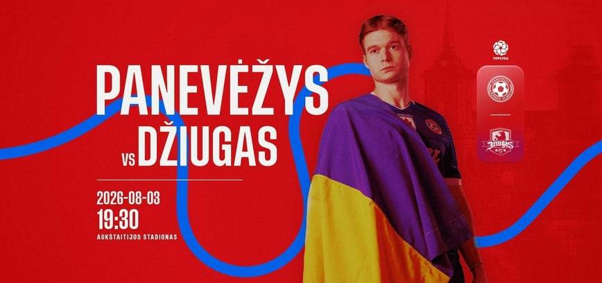 TOPLYGOS rungtynės: FK „Panevėžys“ – FC „Džiugas“