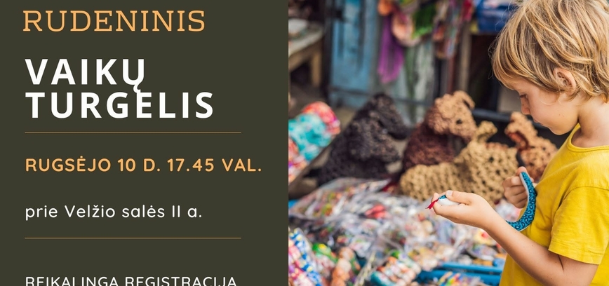 Rudeninis vaikų turgelis