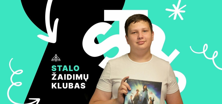 Stalo žaidimų klubas su Tomu