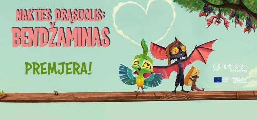 Garso PREMJERA! Filmas šeimai NAKTIES DRĄSUOLIS: BENDŽAMINAS