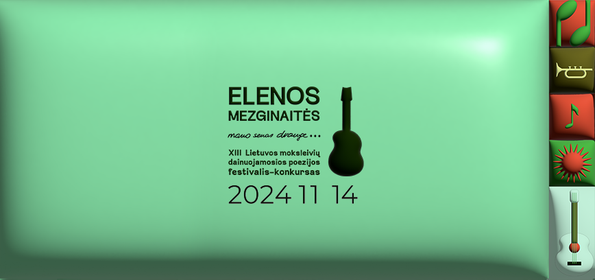 Elenos Mezginaitės XIII Lietuvos moksleivių dainuojamosios poezijos festivalis-konkursas „Mano senas drauge“