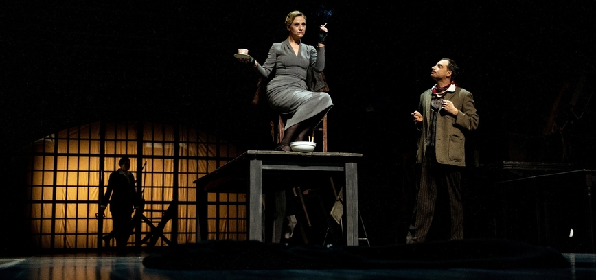 Dviejų dalių spektaklis APRENGĖJAS (rež. A. Latėnas)