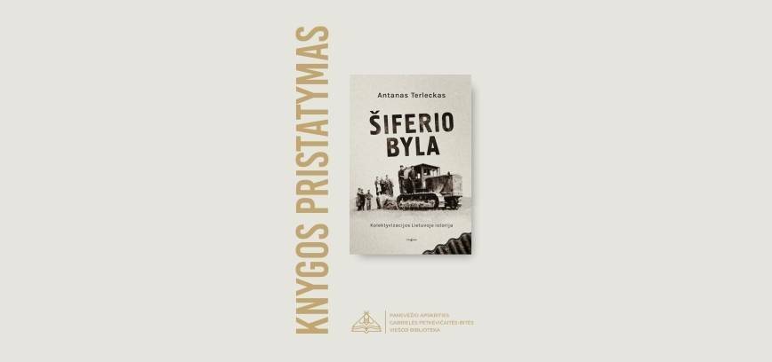 Antano Terlecko knygos „Šiferio byla” pristatymas