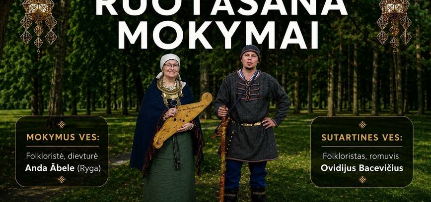 Tradicinio latviško dainavimo „Ruotašana“ mokymai | SKAISTAKALNIO ROMUVA