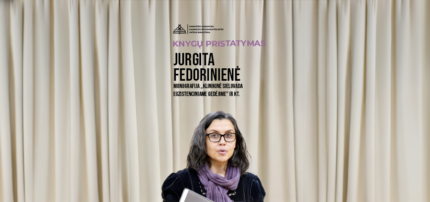 Vakaras su dr. Jurgita Fedoriniene