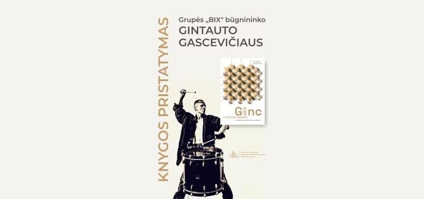 Gintauto Gascevičiaus knygos „Ginc ir išminties pedalas” pristatymas