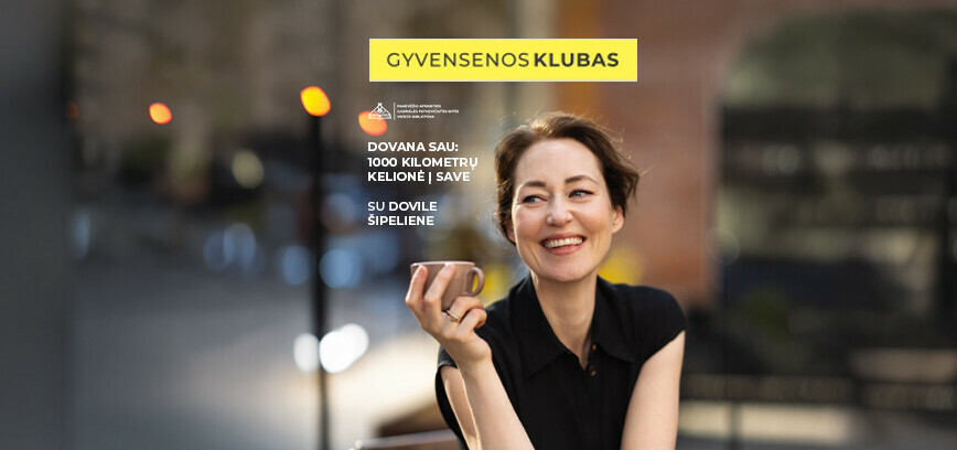 GYVENSENOS KLUBAS | „Dovana sau: 1000 kilometrų kelionė į save“ 