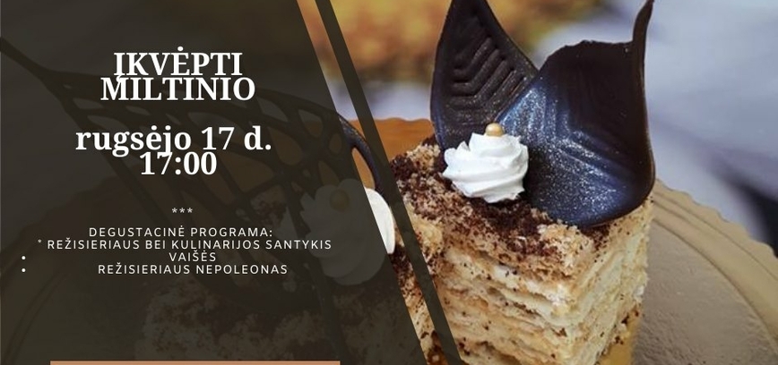 Įkvėpti Miltinio: režisieriaus kulinarija.