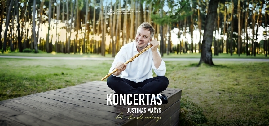 Justino Mačio koncertas „Aš – strazdo mokinys“