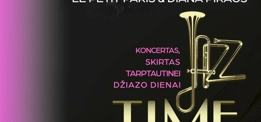 Koncertas „Jazz Time“, skirtas Tarptautinei džiazo dienai