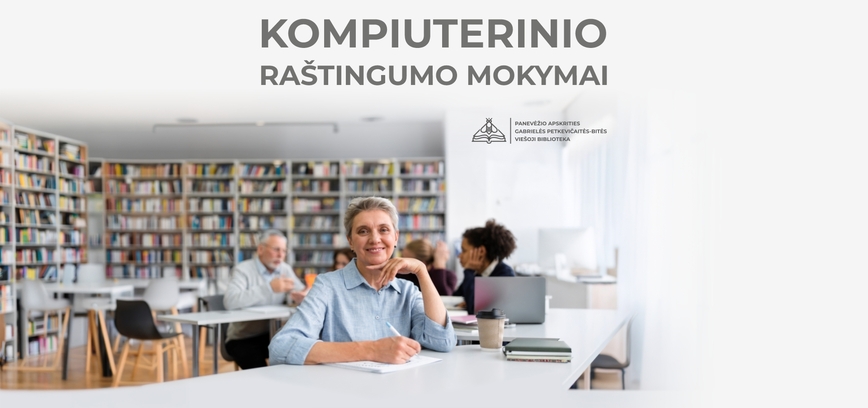 Kompiuterinio raštingumo mokymai bibliotekoje