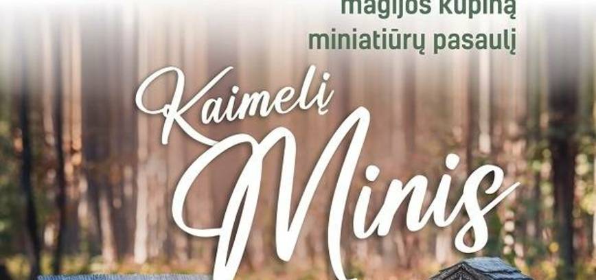 Tautodailininkės Agnės Trikšienės miniatiūrų paroda 