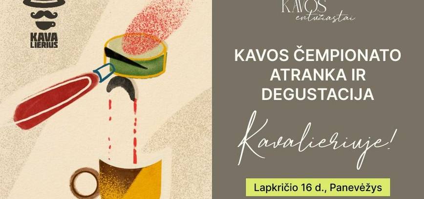 Lietuvos Barista Čempionato Nacionalinė Atranka – Panevėžys