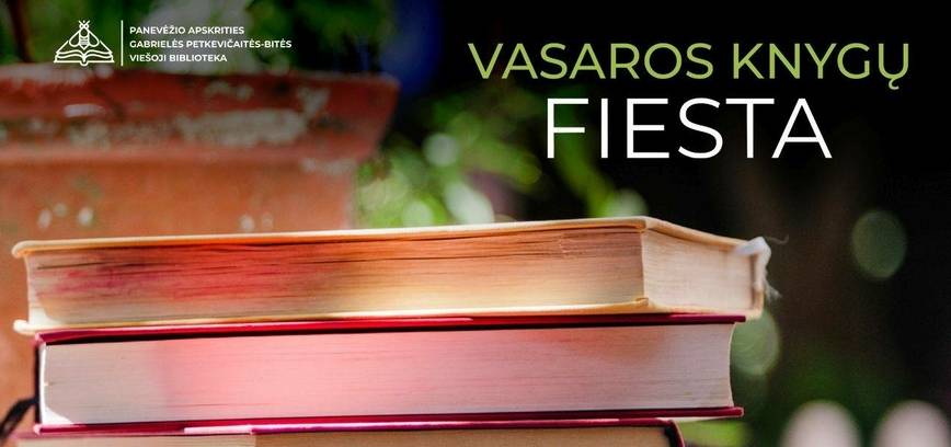 Vasaros knygų fiesta