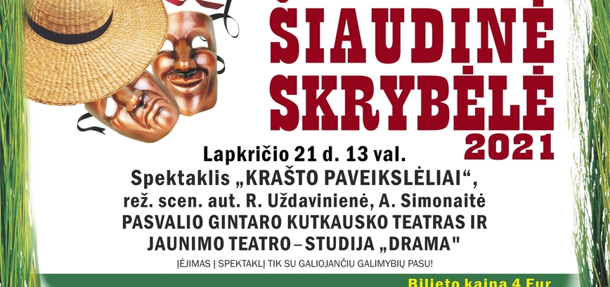 Spektaklis „Krašto paveikslėliai“