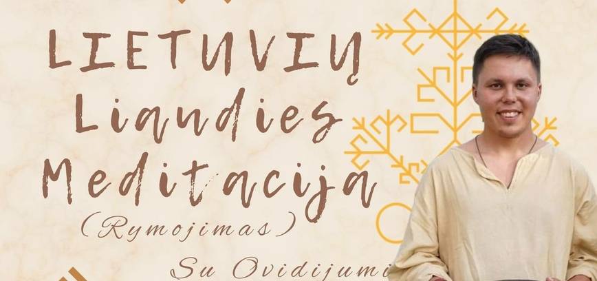 Pavasario Dainų Meditacija (Rymojimas) su Ovidijumi