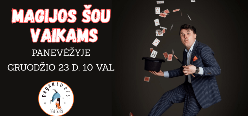 Šventinis magijos šou vaikams