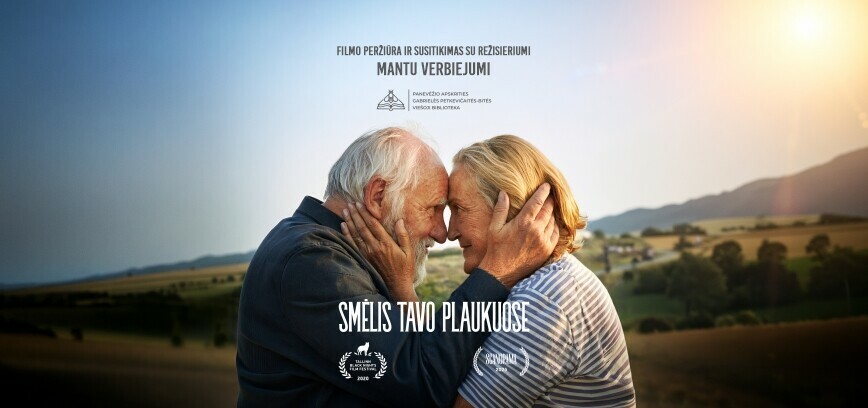 „Smėlis tavo plaukuose“ peržiūra ir susitikimas su filmo režisieriumi Mantu Verbiejumi