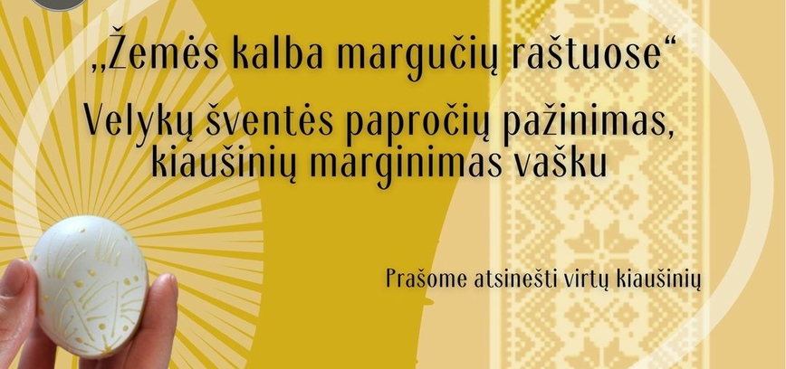 „Žemės kalba margučių raštuose