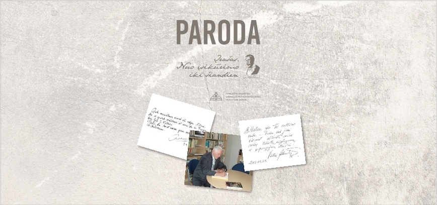 „Įrašas. Nuo įsikūrimo iki šiandien“