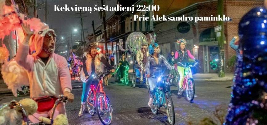 Naktiniai dviračiai/Kritinė masė