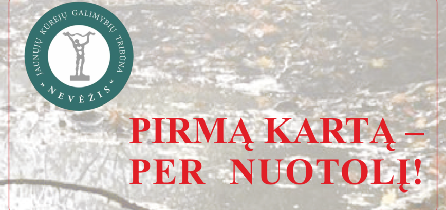 „Jaunųjų kūrėjų tribūnos NEVĖŽIS“ apdovanojimų ceremonija