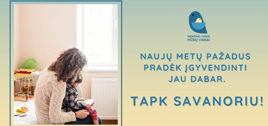 Informaciniai renginiai norintiems savanoriauti